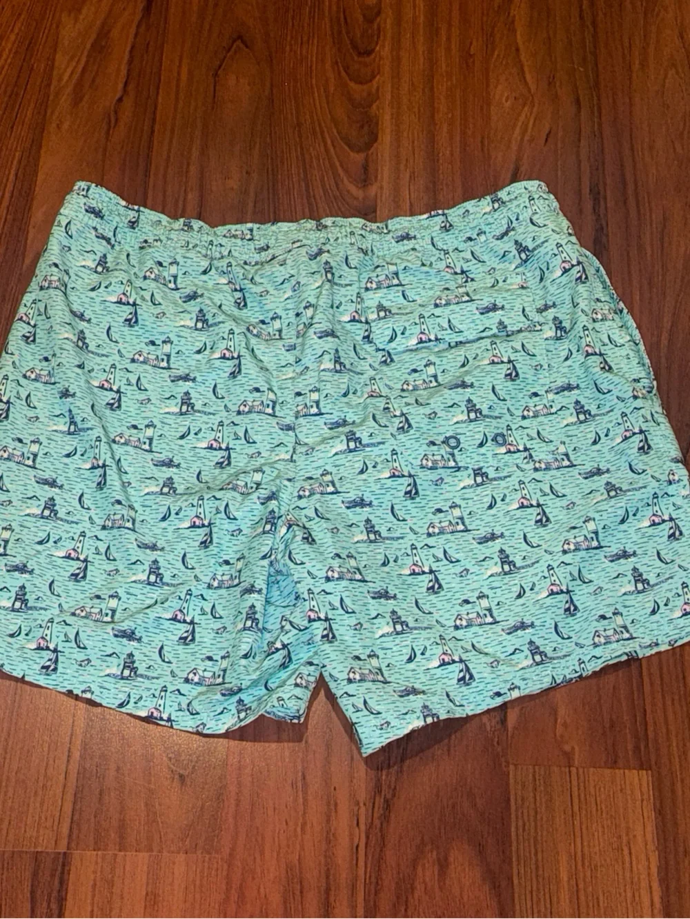 Vineyard Vines Mens Chappy Swim Trunks Blue Medium Travis Mathew Peter Millar